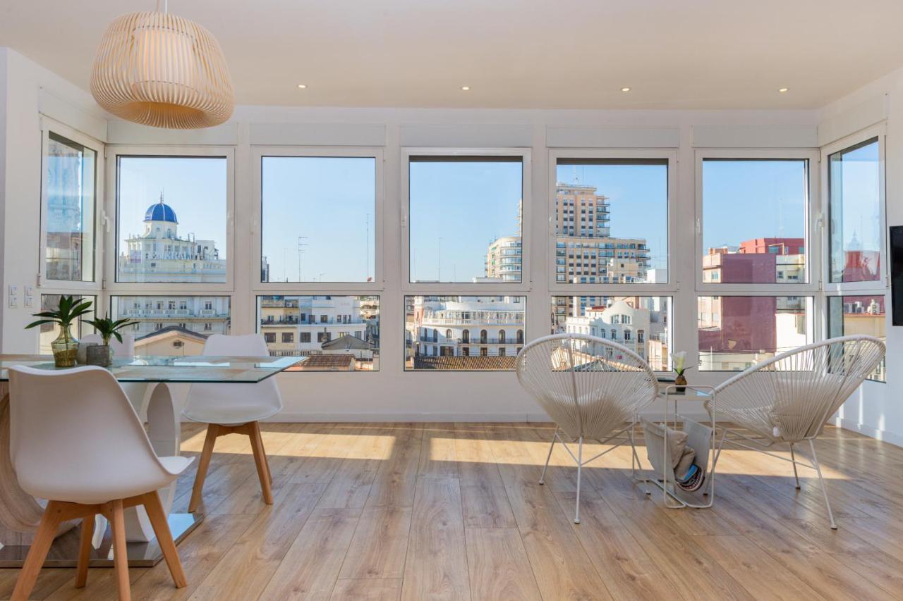 Ayuntamiento Panoramic Apartment บาเลนเซีย ภายนอก รูปภาพ