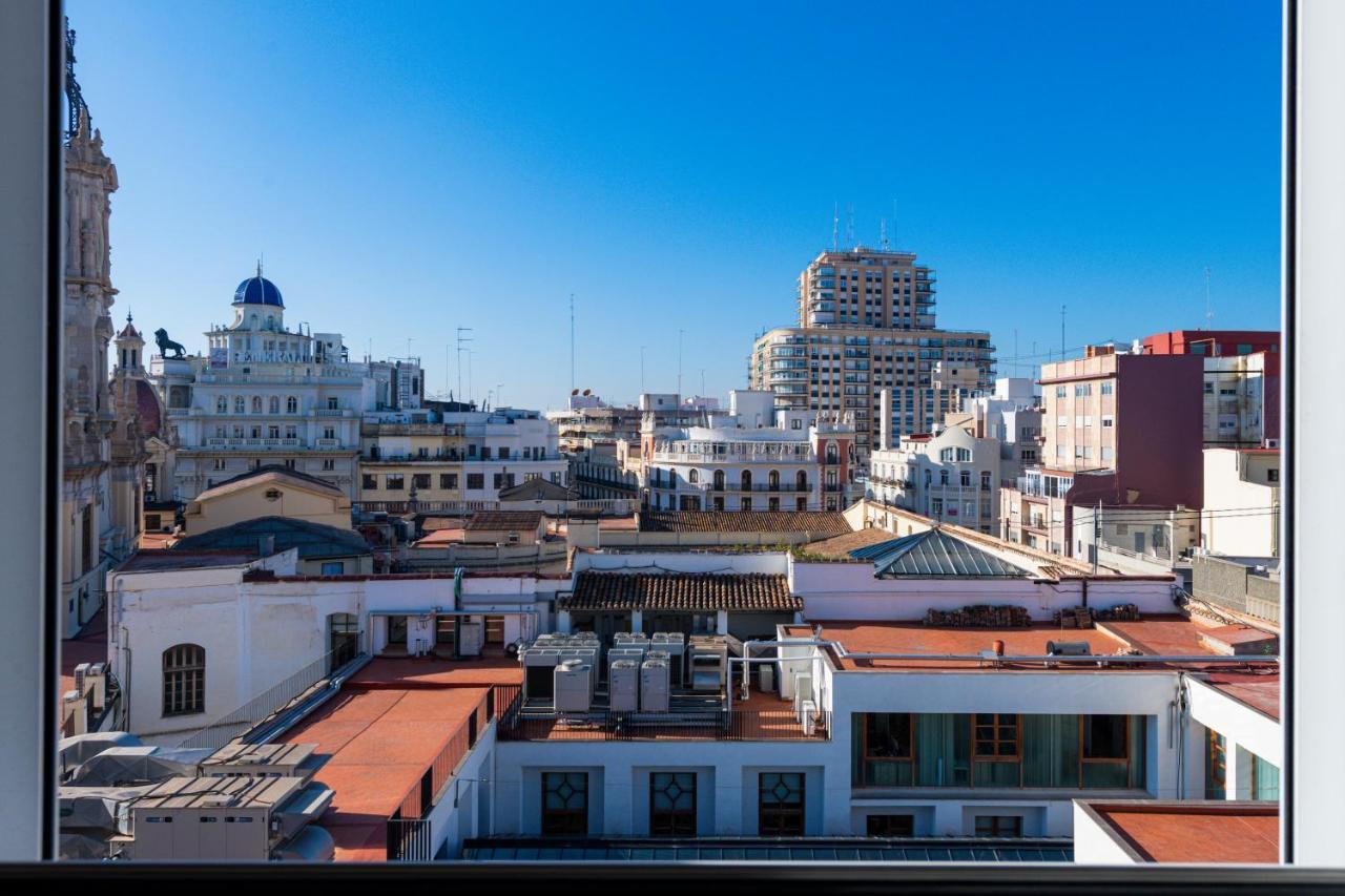 Ayuntamiento Panoramic Apartment บาเลนเซีย ภายนอก รูปภาพ