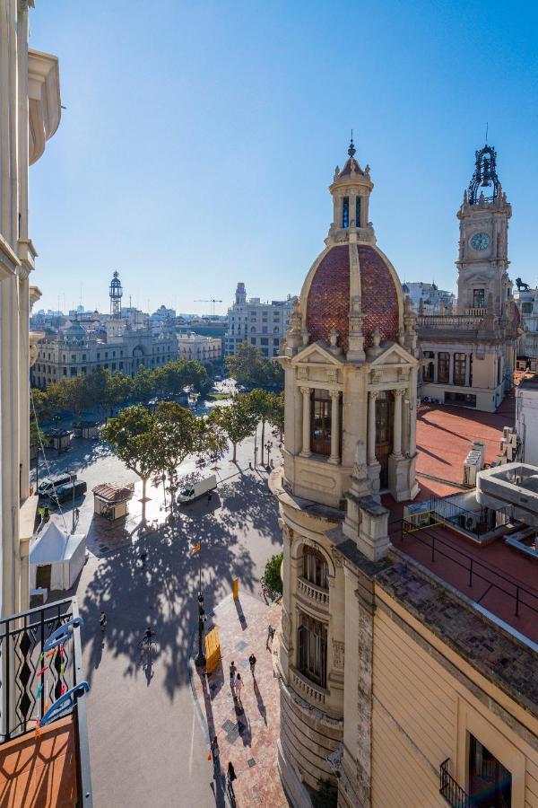 Ayuntamiento Panoramic Apartment บาเลนเซีย ภายนอก รูปภาพ
