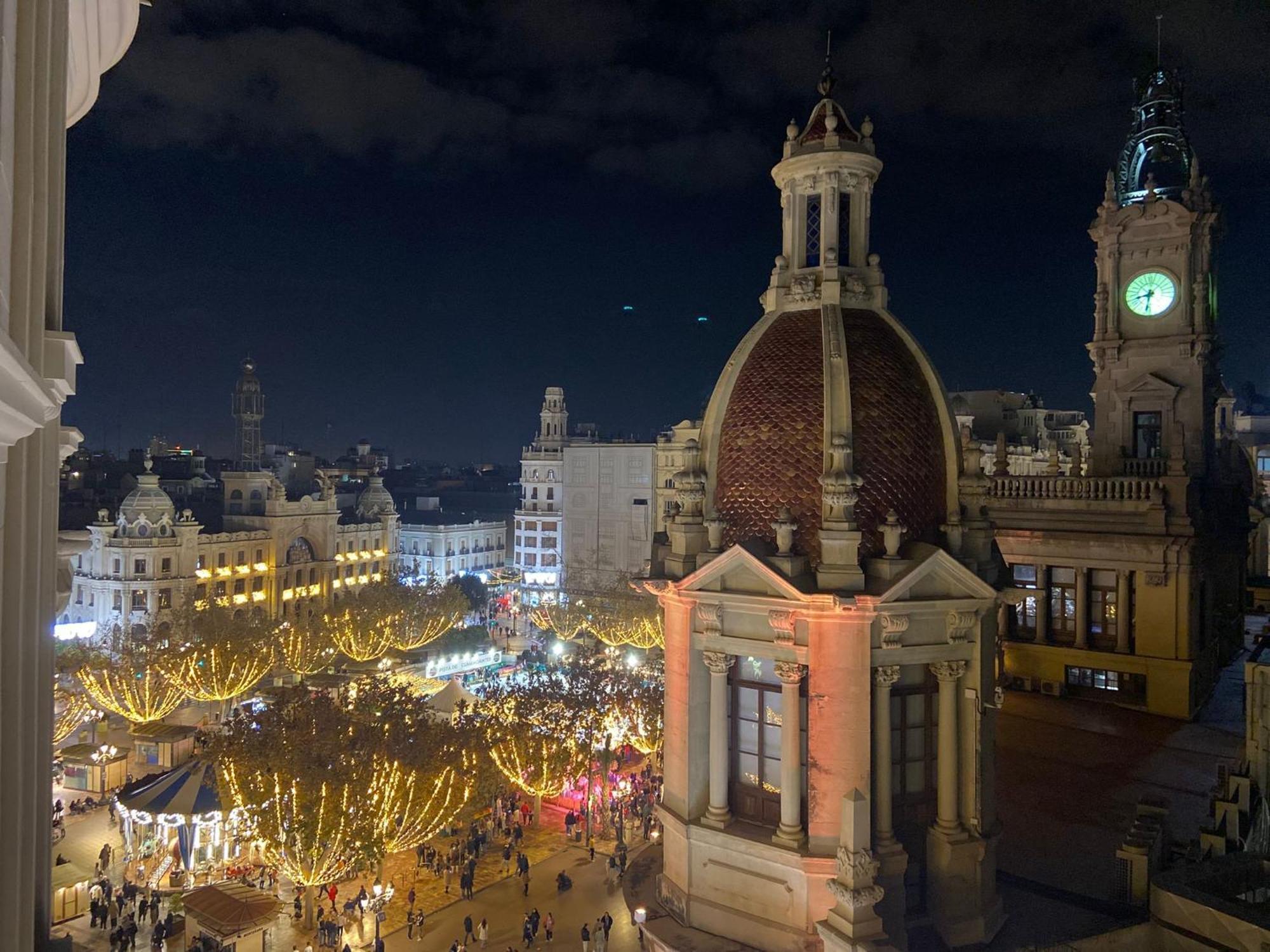 Ayuntamiento Panoramic Apartment บาเลนเซีย ภายนอก รูปภาพ